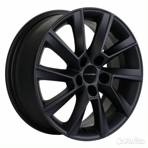 Диски Khomen KHW 1507 6x15 5*100 ET38 DIA57.1 Black Matt Литой