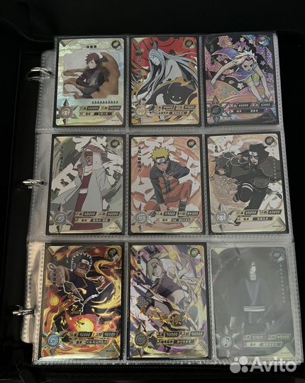 Коллекционные карточки наруто