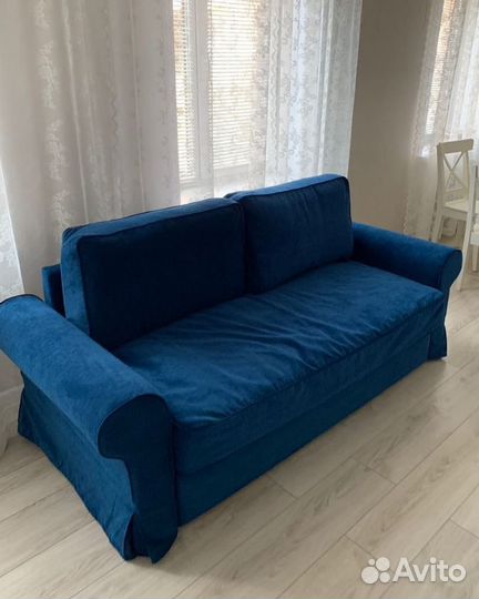 Чехол для 3-местного дивана-кровати Баккабру икеа