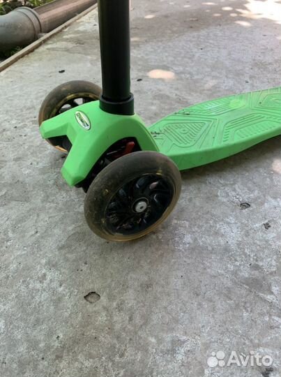 Самокат детский трехколесный бу