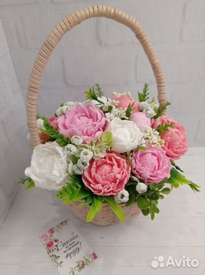 Букет из мыла