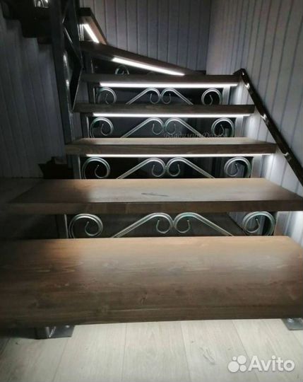 Ступени деревянные