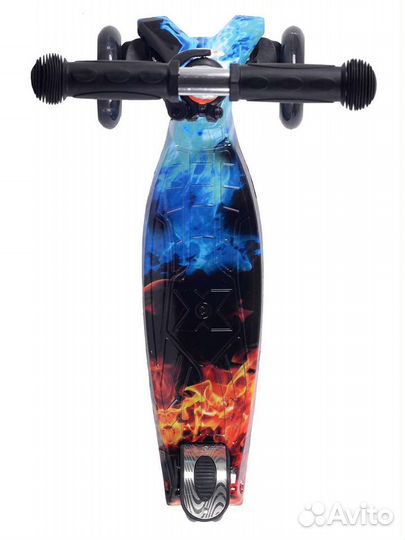 Самокат детский Black Aqua v.2