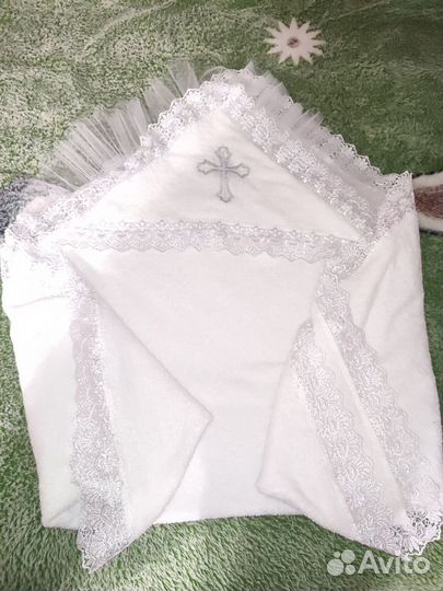 Костюм для крещения+полотенце