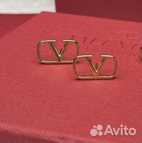 Комплект valentino серьги, браслет