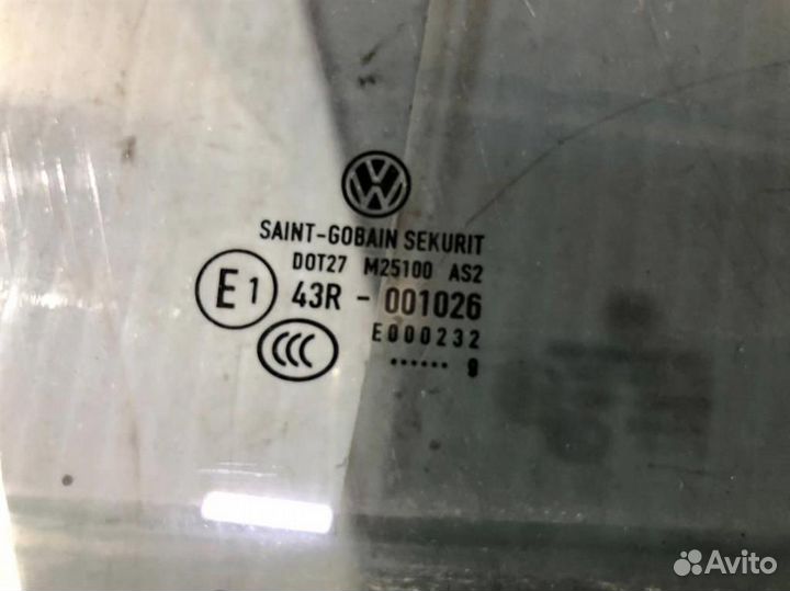 Стекло двери передней правой VW-Фольксваген Passa