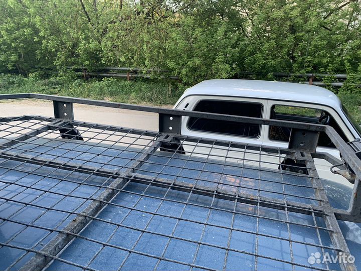 Экспедиионный багажник нива с противотуманками