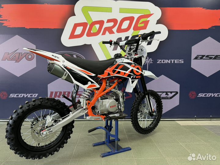 Питбайк Kayo Basic K125EM 17/14 KRZ