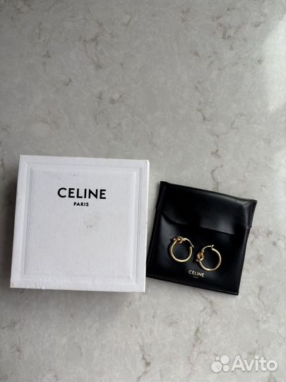Серьги celine