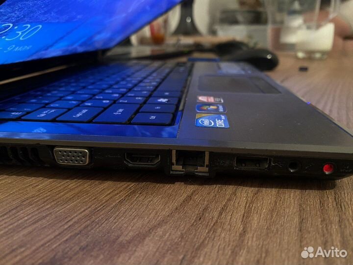 Ноутбук Acer I3 350M 4Гб озу SSD 120Гб