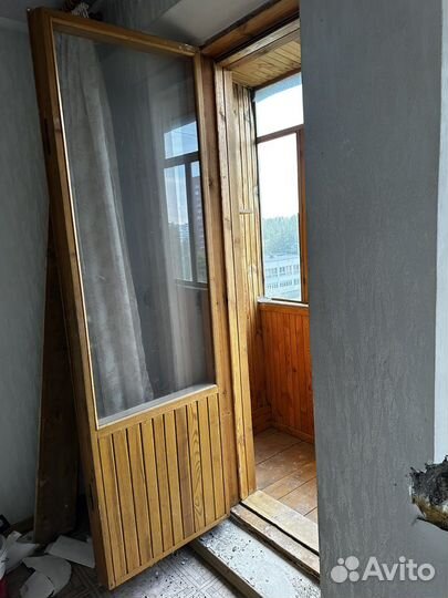 Деревянные окна и двери