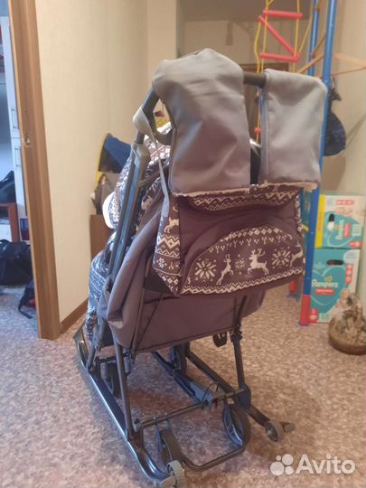 Санки коляска