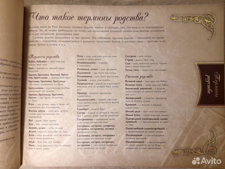 Родословная книга семьи