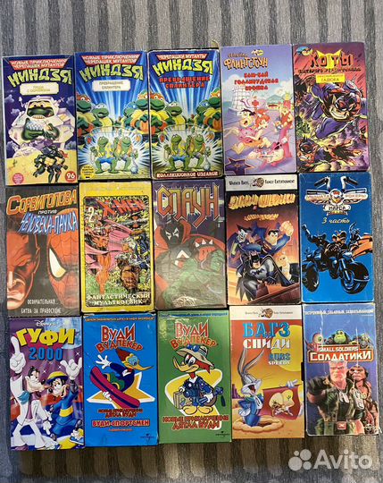 Видеокассеты vhs