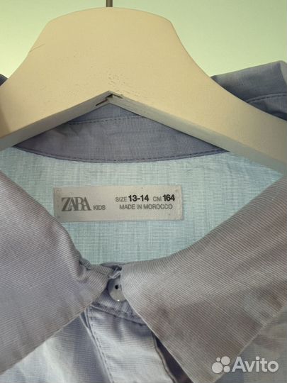 Рубашка школьная для девочки, zara , 164