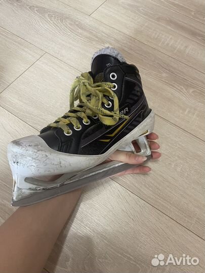Хоккейные коньки bauer 38 размер