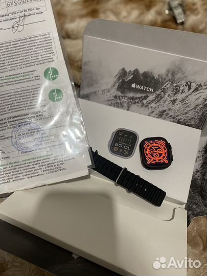 Смарт часы apple watch ultra 49 mm titanium