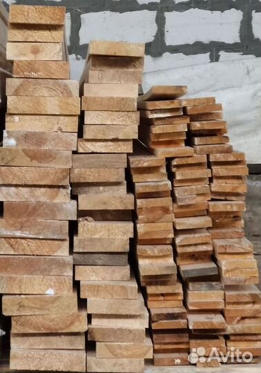 Брусок, рейка, доска сухая строганая