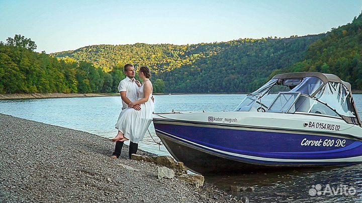 Corvet 600DC + suzuki df 150