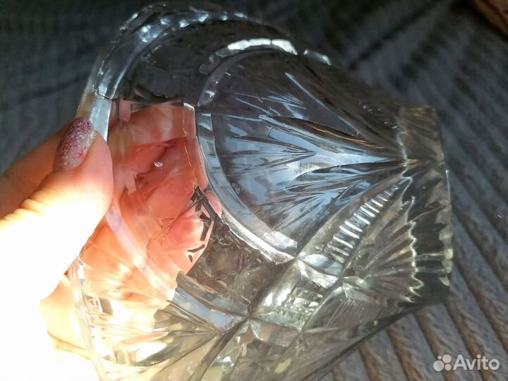 Ваза хрустальная СССР