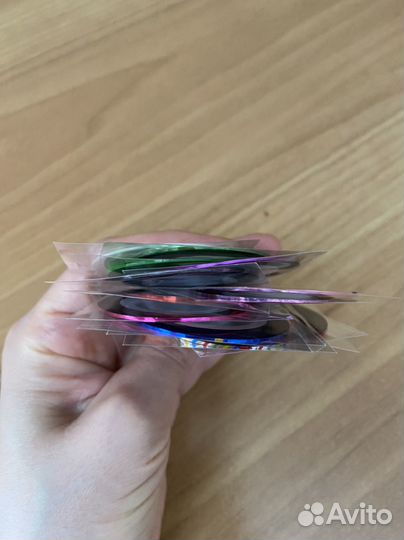 Палитра для лака и лента для ногтей