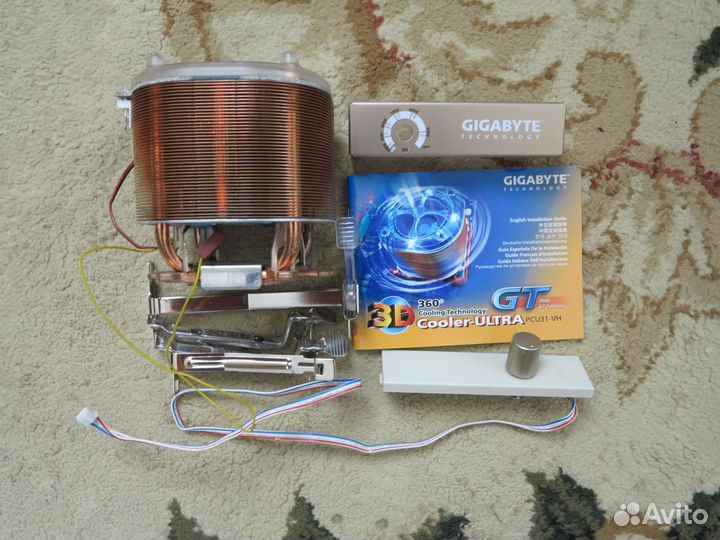 Кулер Gigabyte 3D Rocket для процессора