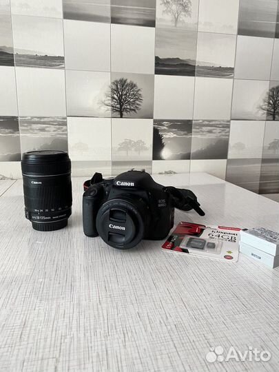 Canon 600d kit 18-135mm is + 50mm f/1.8 STM