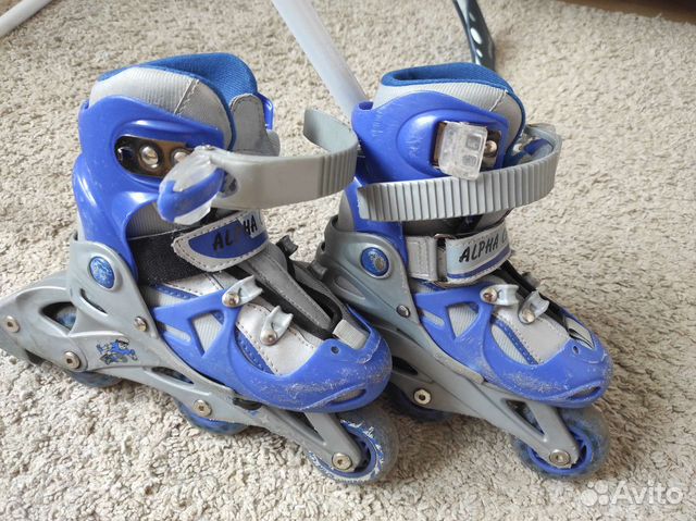 Роликовые коньки детские раздвижные 26-29