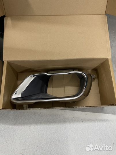 Хромированные насадки на выхлоп BMW x6 G06