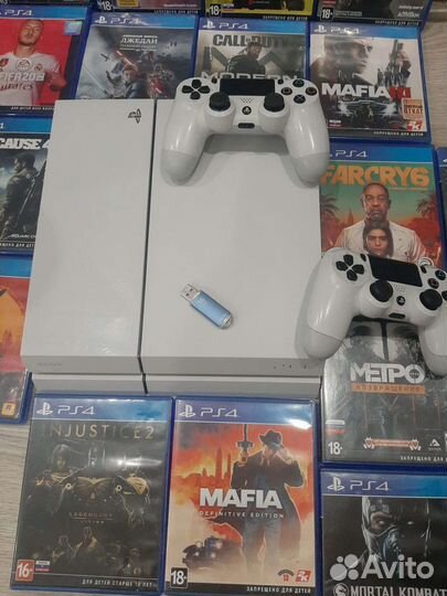 Sony PS4 + прошита+ 7.777 игр бесплатно