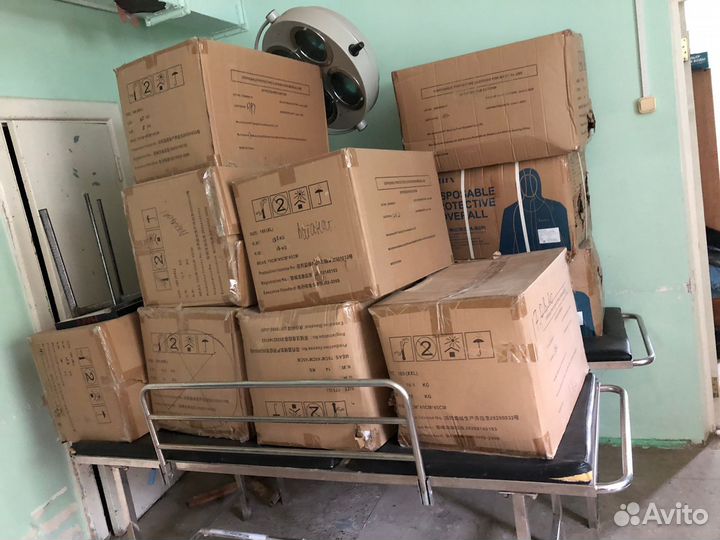 Комбинезон защитный одноразовый