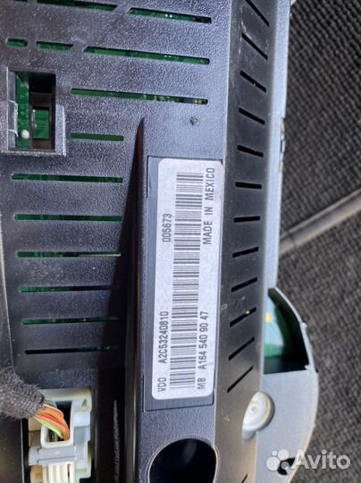 Панель щиток приборов мерседес ML GL 164 R251