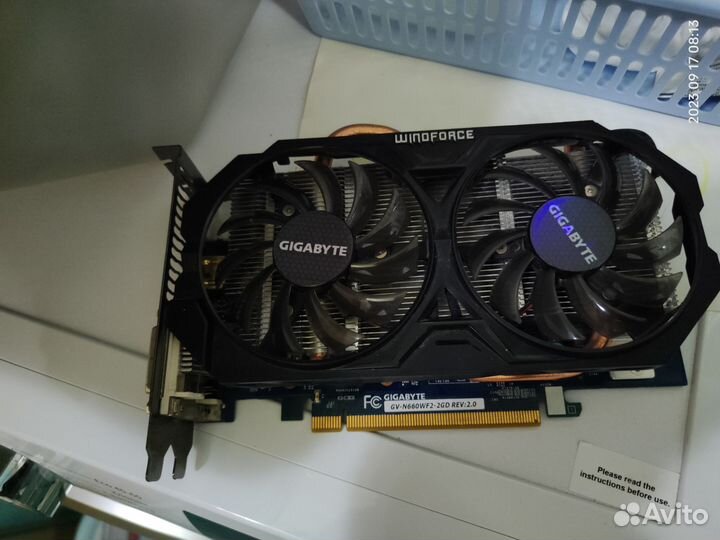 Игровая -Видео карта gigabyte gtx660 2gb