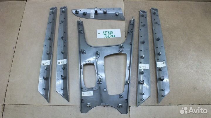 Накладки декоративные (комплект) BMW X3 F25/26 (20