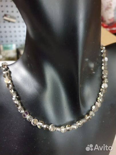 Бусы из хрусталя