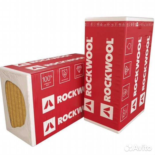 Утеплитель Rockwool Венти Баттс Оптима 50х600х1000