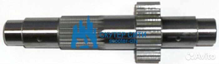 Вал кпп реверса одна шестерня Stels ATV-500 Kazuma