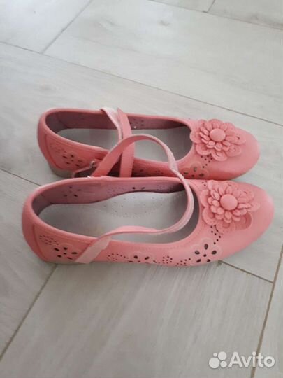 Туфли для девочек размер 35