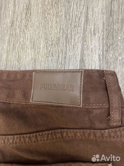 Джинсы женские широкие 48 размер - Pull Bear