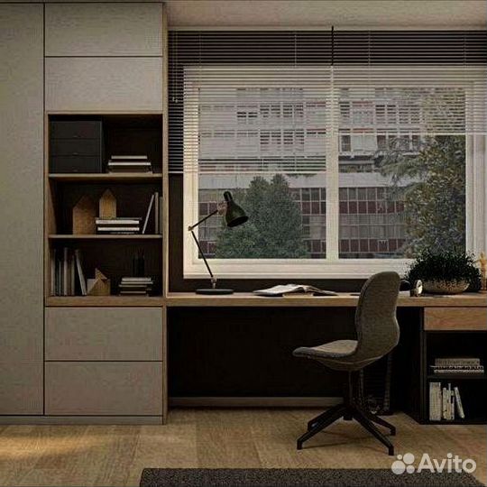 Детская зона с рабочим местом