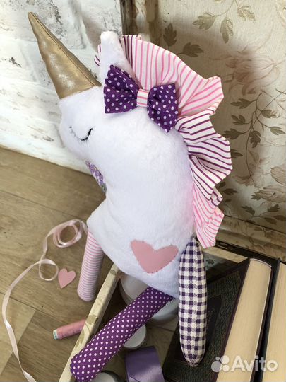 Мягкая игрушка единорог