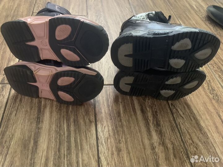 Ботинки для девочки 23 и 24 р