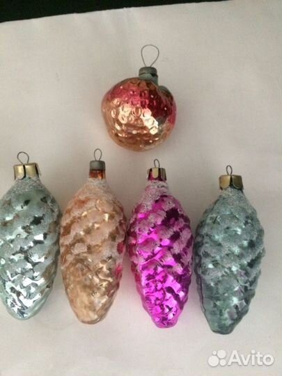 Ёлочные игрушки СССР