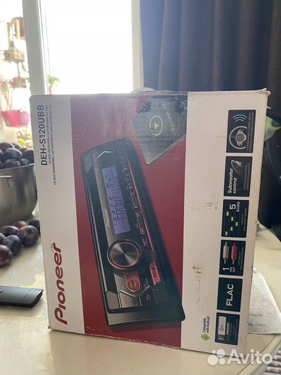 Автомагнитола pioneer deh s120ubb