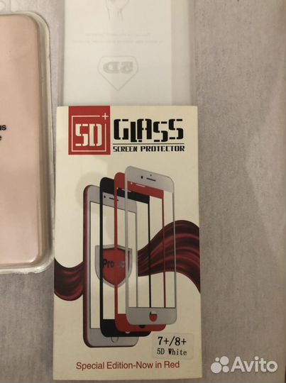 Чехлы и стекло для iPhone 7/8 plus