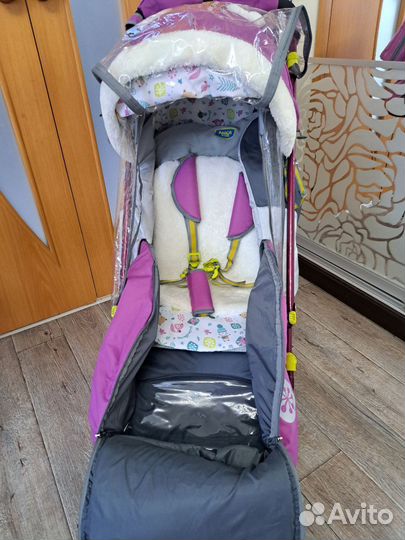 Санки коляска ника