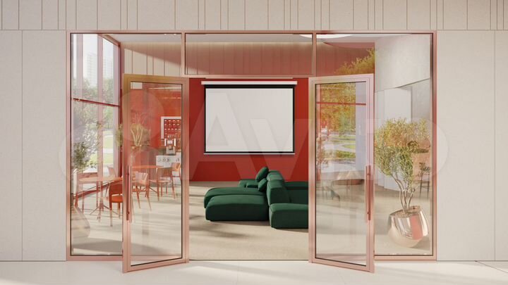 1-к. квартира, 55 м², 40/47 эт.