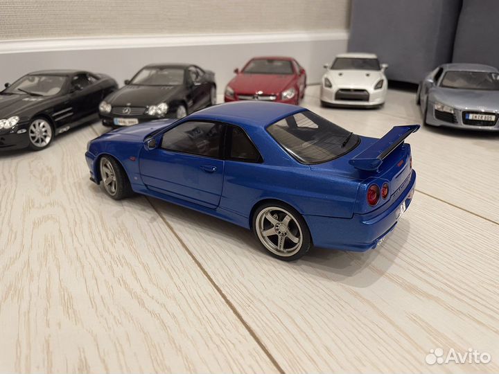 Модель 1:18 Nissan Skyline R34