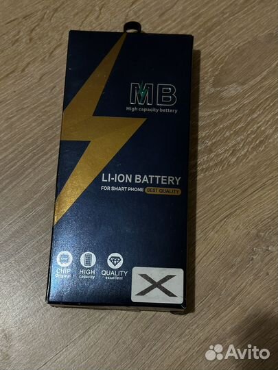 Новый аккумулятор iPhone X