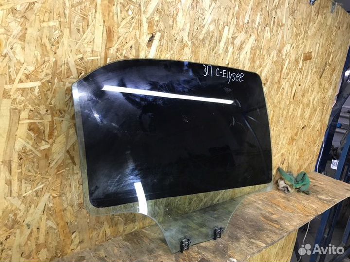 Стекло двери заднее правое Citroen C-Elysee седан